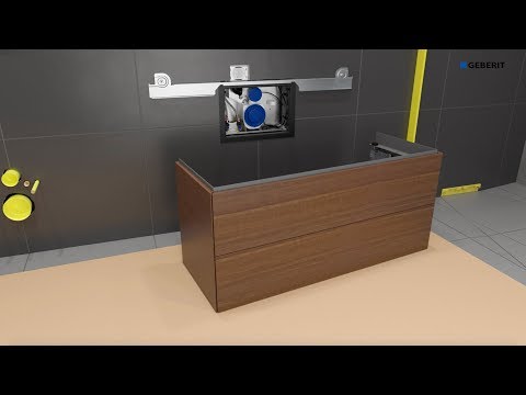 Vídeo: Lavabo penjant Geberit: descripció, instal·lació, ressenyes