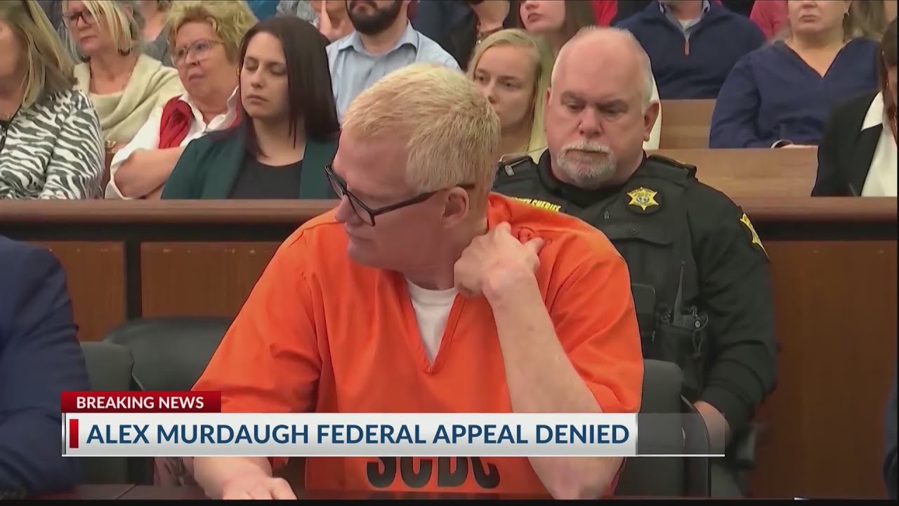 Alex Murdaugh's federal appeal is denied