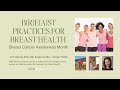 B(r)E(a)ST Practices for Breast Health: Breast Cancer Awareness Month