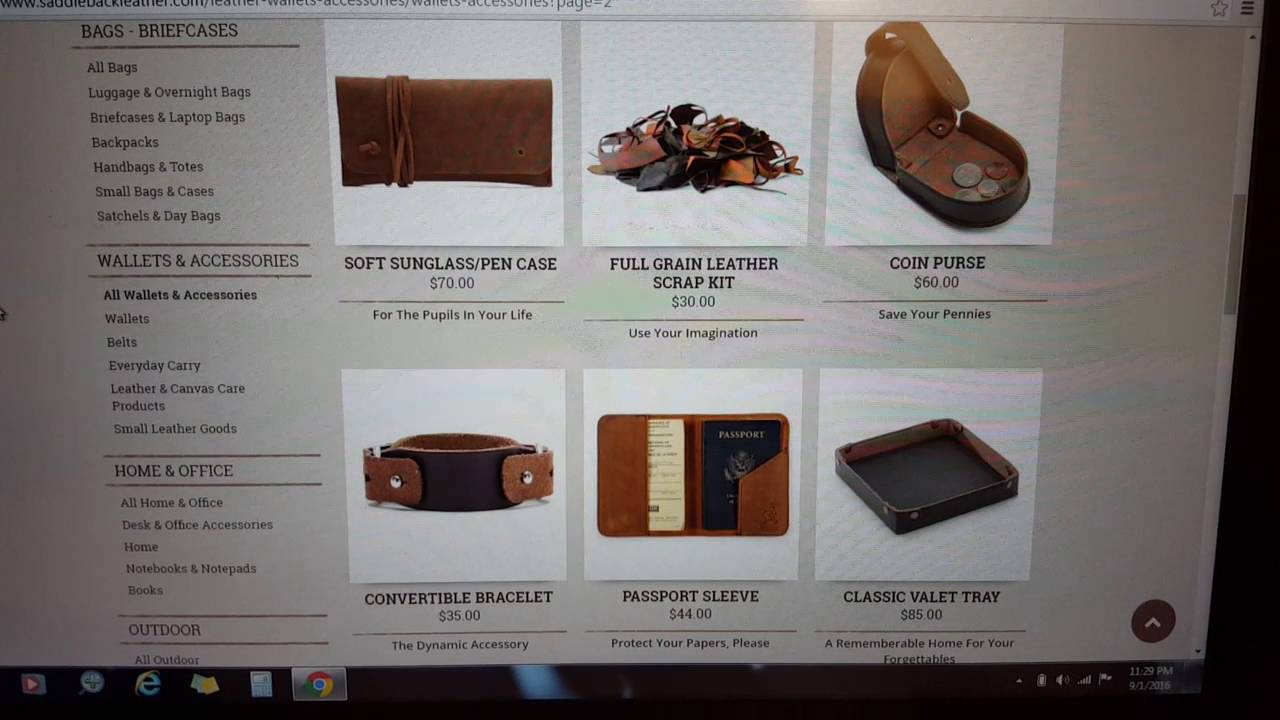 Saddleback Leather Price Increase Part 2 of 8 (All Wallets and Accessories) YouTube