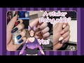My partner @theshadowyowl1909 does my nail art stream vod