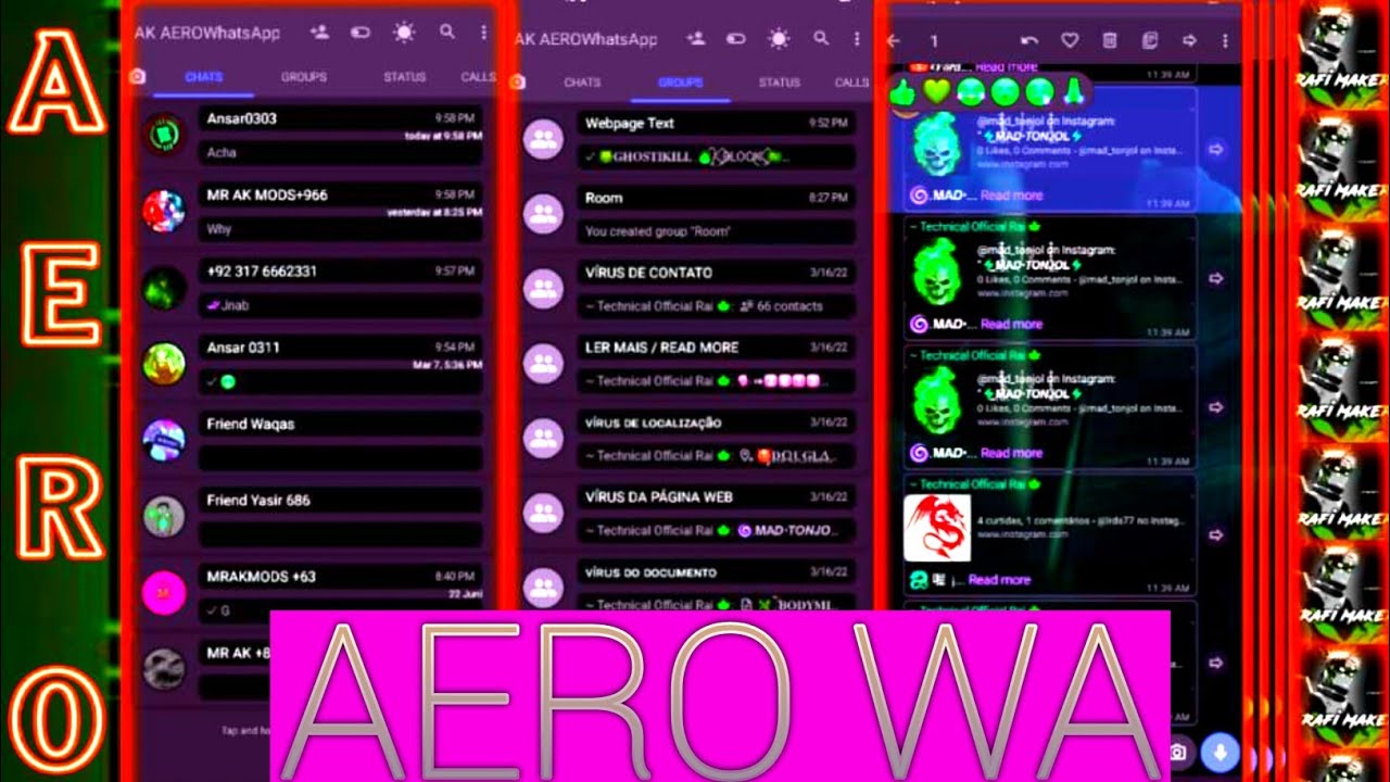 Aero WhatsApp immune Antivirus