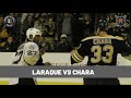 Zdeno chara refuses to fight george laraque twice