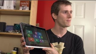 Acer Iconia W700 Windws 8 Tablet Unboxing & First Look Linus Tech Tips