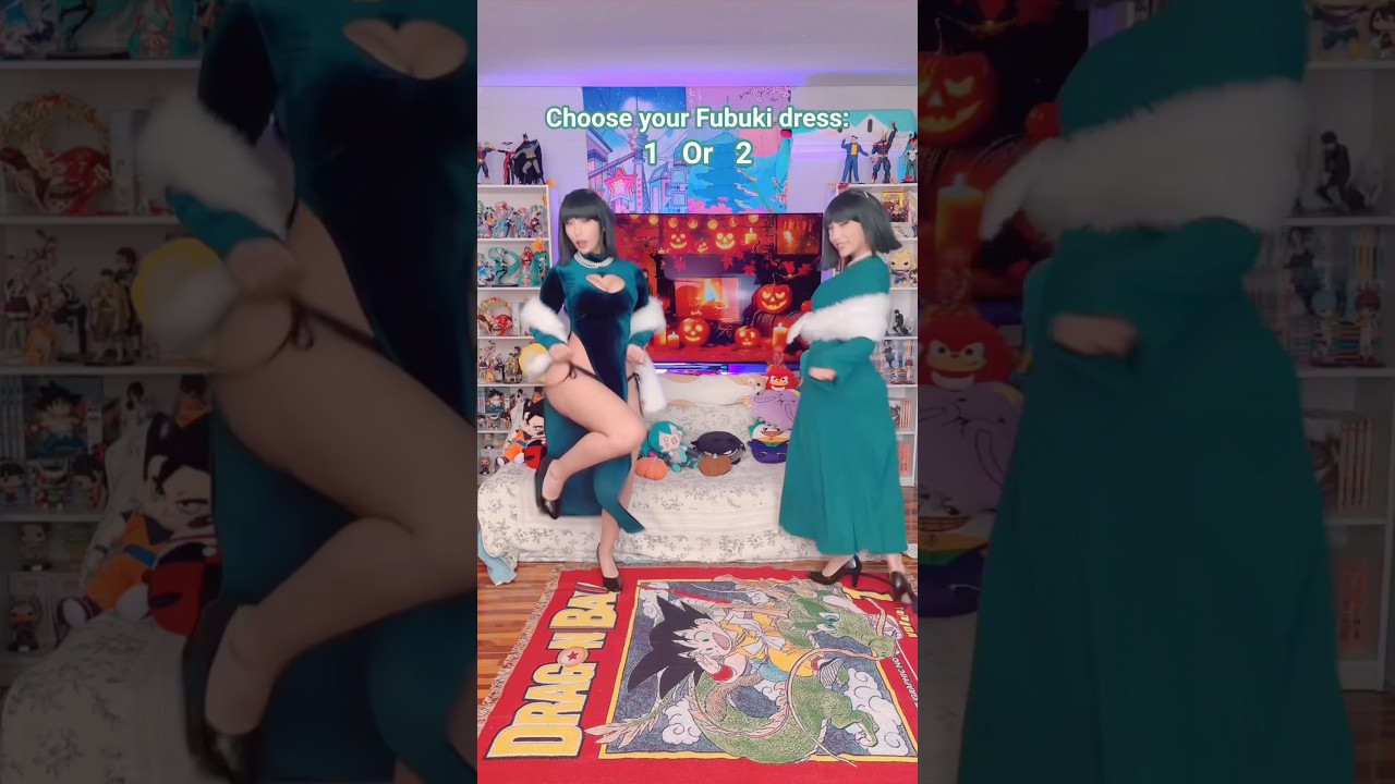 Which version of Fubuki is best? 😳 #anime #cosplay