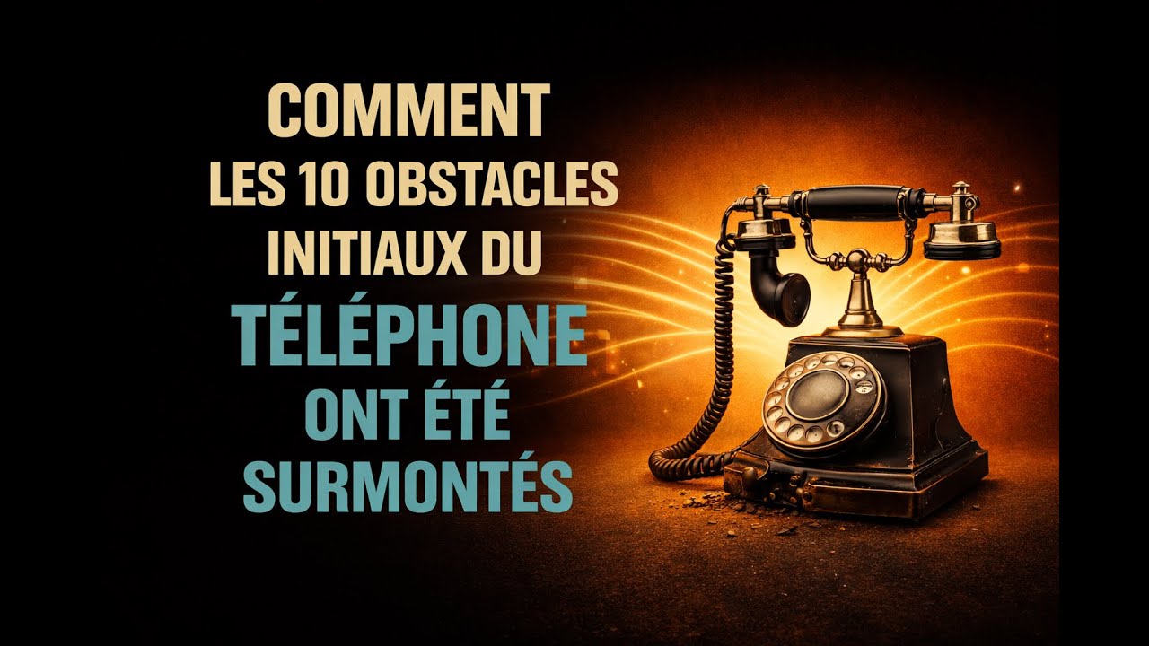 Comment les 10 obstacles initiaux du téléphone ont été surmontés...