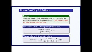 2b. Probability Calculus: Soft Evidence (Chapter 3) screenshot 4