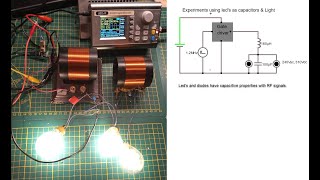 Using Capacitance Of Led In Series LC @brunovk417