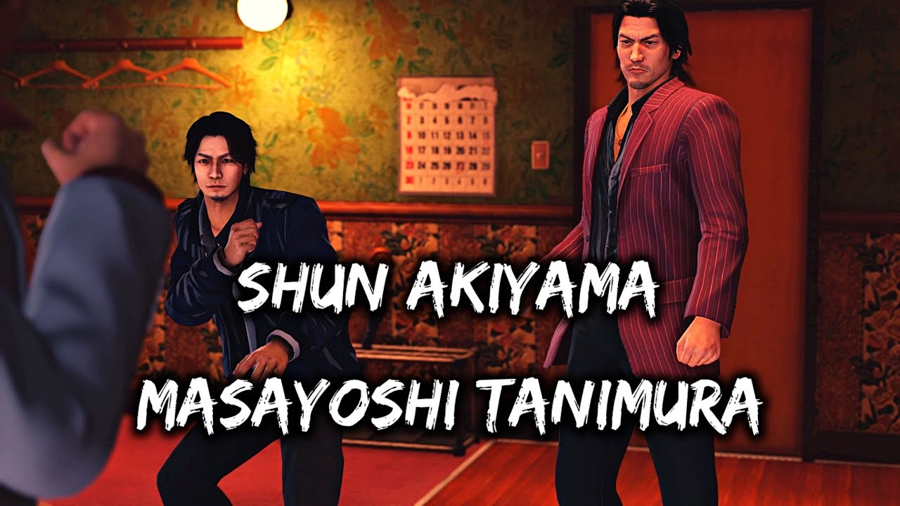 Yakuza 6 : Kazuma Kiryu VS Shun Akiyama & Masayoshi Tanimura