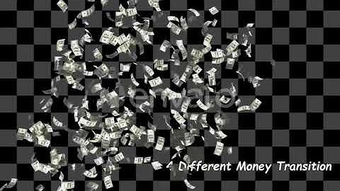 4 Money Transition Pack | Motion Graphics - Envato elements