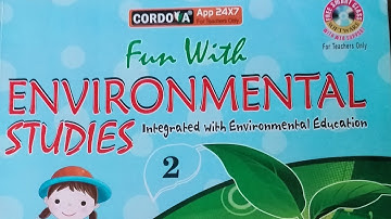 cordova EVS book exercise lesson no 1