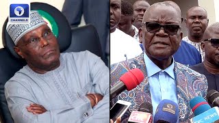 2023: Ortom, Benue Leaders Withdraw Support For Atiku