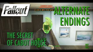 Fallout 4 - Secret Of Cabot House Alternative Endings