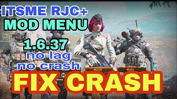 ITSME RJC MOD MENU 1.6.37 HOW TO FIX CRASH GAMEPLAY BR/MP