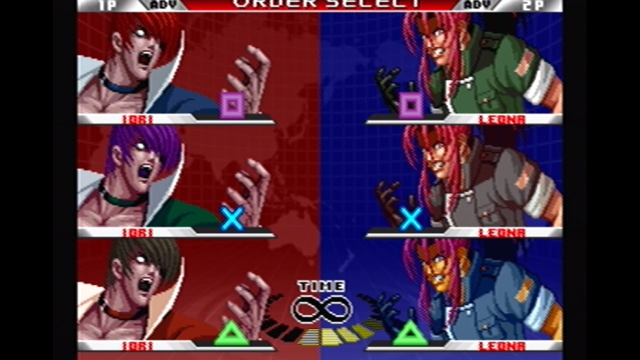 Kof98um 暴走庵3人 Vs 暴走レオナ３人 Youtube