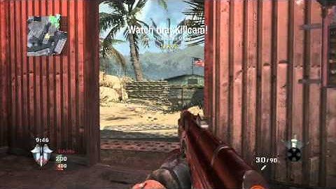 blackops tomahawk kill across map (firing range)