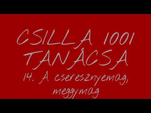 Videó: DIY Cseresznyemag Párna