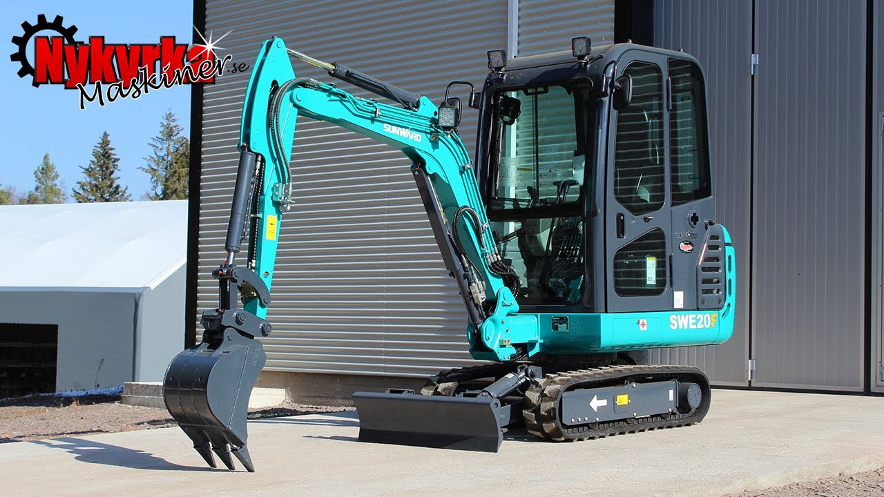 Genomgång av Sunward SWE20F - Nykyrka Maskiner