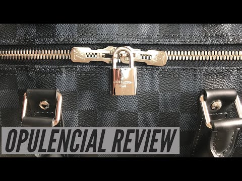 Louis Vuitton Damier Cobalt Keepall Bandouliere 55 Review & Try On