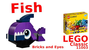 🐟 How to build Fish by Lego 🐠 🐡 🦈/ Fish / Animals / LEGO / 11003 / Creative Bucket / Brick / Block
