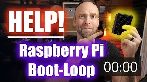HELP!!!  Raspberry Pi stuck in a boot-loop!