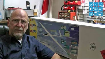 EXCEL 4004 SIMPROP ELECTRONIC RC GLIDER VIDEO TEST REPORT "CONSTRUCTION REPORT" TEST REPORT TEST