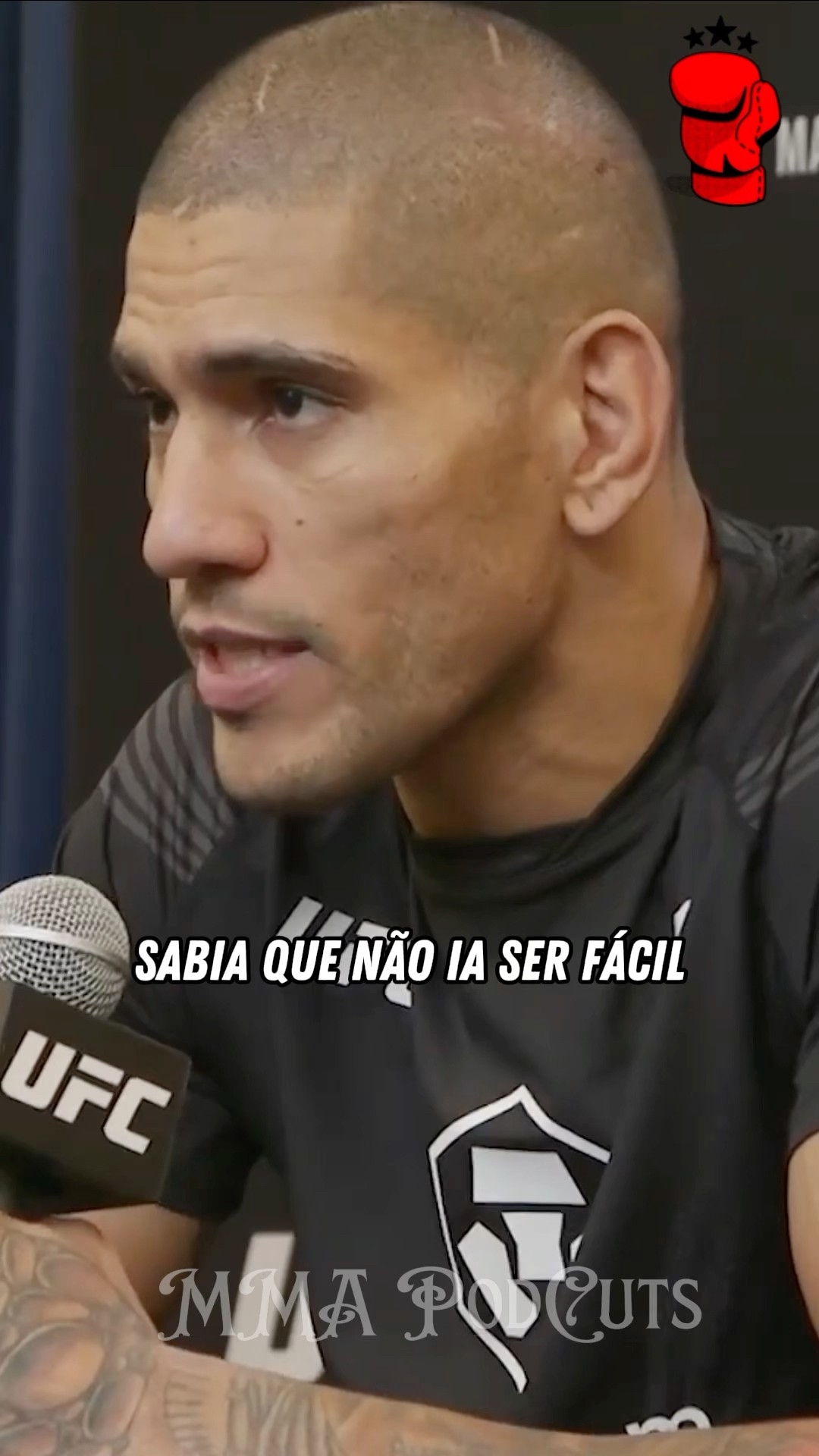 ALEX POATAN SOBRE SUA ESTREIA NO UFC #mma #luta #boxe #ufc #shortsfeed #brasil #foryou