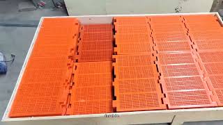 Chinese vibrating Polyurethane horizonal Deck Mining