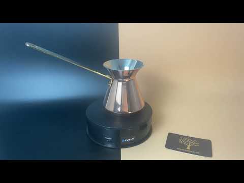 Мідна турка Хайтек 270 мл. ZH джезва Класична, видео 1