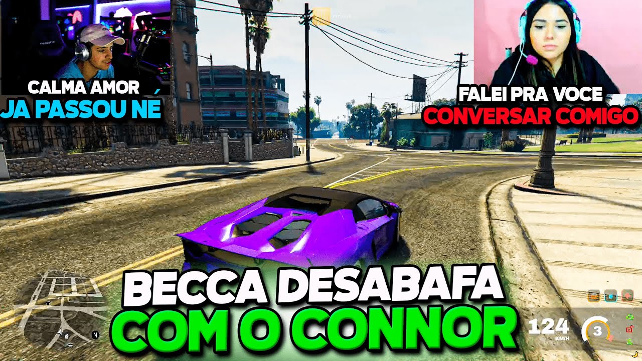 BECCA FICOU TRISTE COM CONNOR GTA RP!