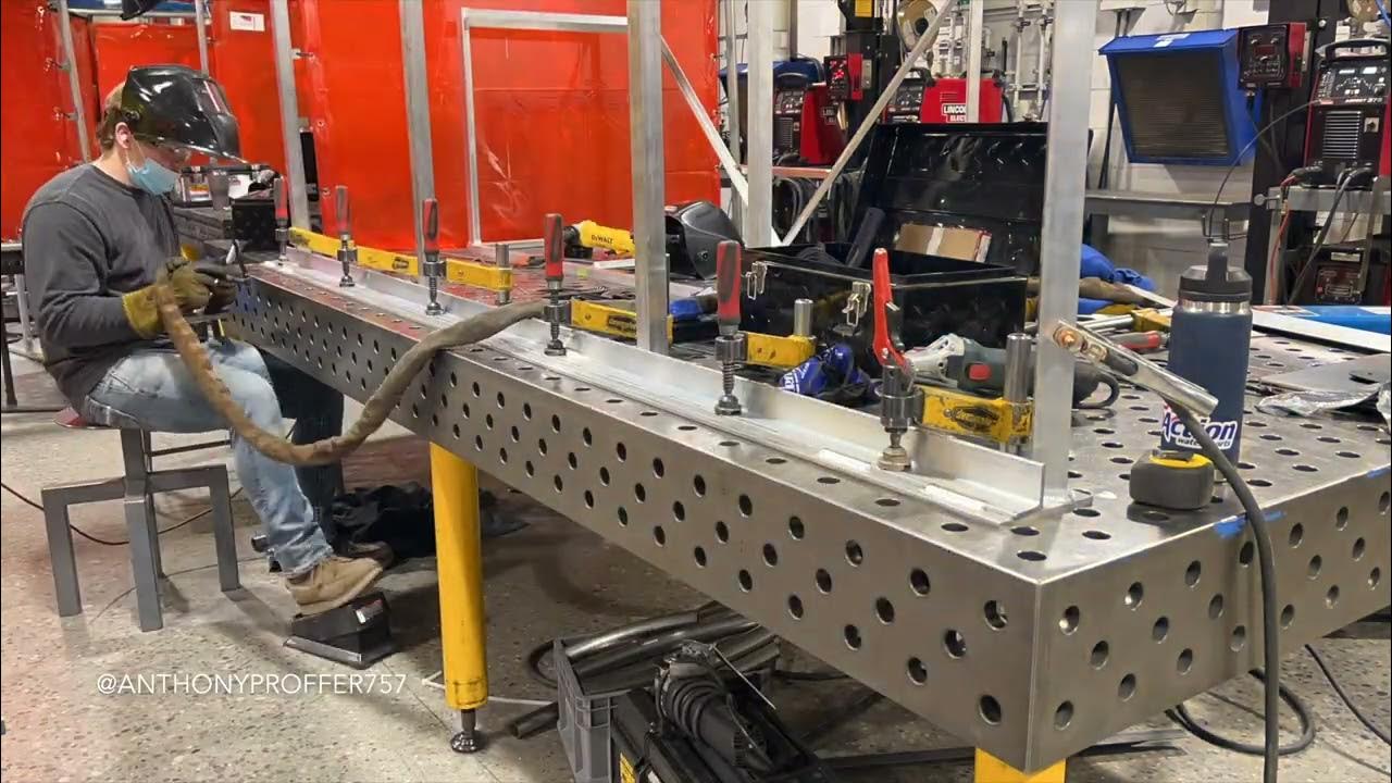 Homemade Sled Deck Build - YouTube