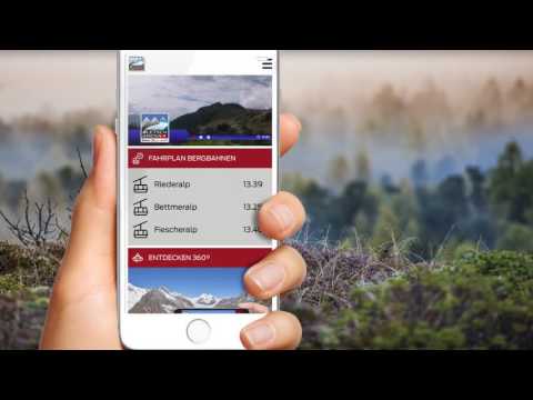 Die Aletsch Arena App - der digitale Ferienbegleiter