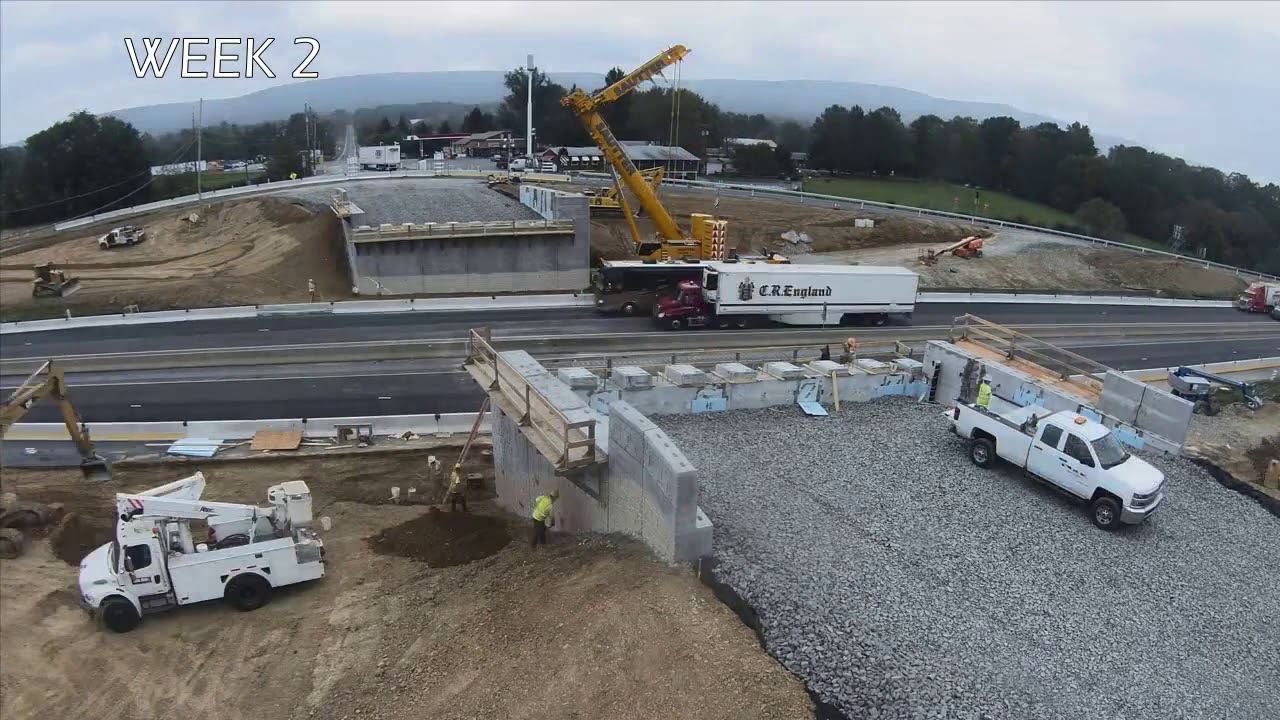 SR 183 over I-78 reconstruction, Strausstown, PA