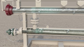 Sand Filtration Animation for Flowback and Sand Management Operations