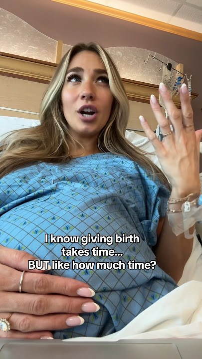 I’m just too excited to meet my little bff 💙 #birth #labor #baby