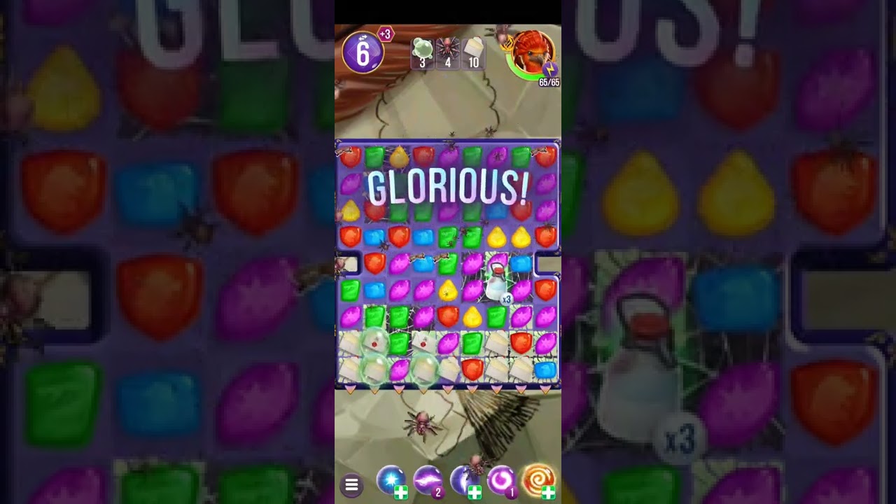 Harry Potter: Puzzles & Spells level 2896 no boosters