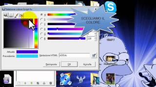 Creare effetto spirale con GIMP