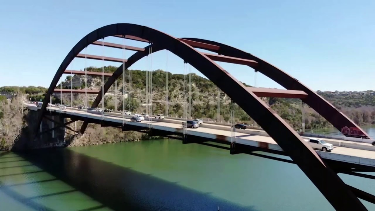 360 Pennybacker Bridge drone video! - YouTube