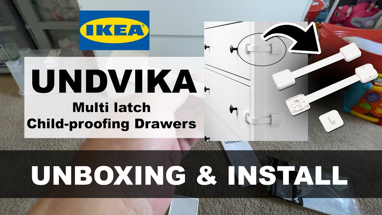 UNDVIKA Multi latch, white - IKEA