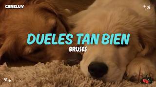 Bruses - Dueles Tan Bien (Letra)