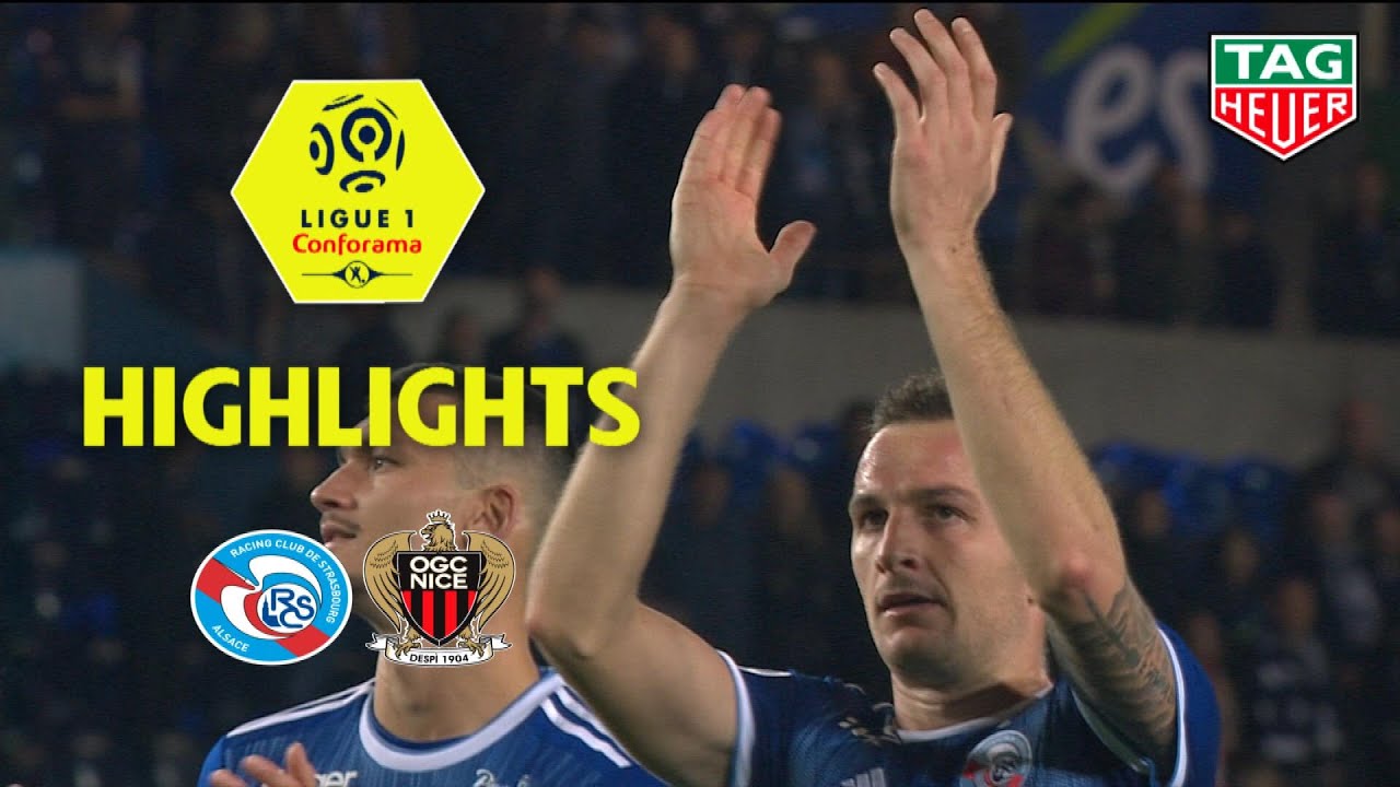 RC Strasbourg Alsace - OGC Nice ( 1-0 ) - Highlights - (RCSA - OGCN) / 2019-20