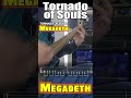 Tornado of Souls - Megadeth #shorts #guitartabs #guitarlesson