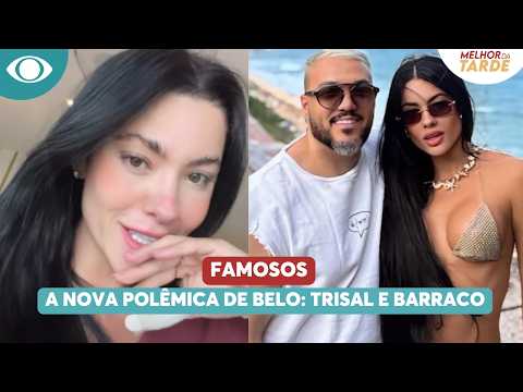 Trisal com Belo e Rayane teria acabado em pancadaria e dedos quebrados | Melhor da Tarde