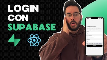 Cómo Crear un Sistema de Autenticación PROFESIONAL en React Native y Supabase!
