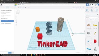 Video Guide - Free, Fast and Easy 3D Design with TinkerCAD, Introduction and User Interface, Project