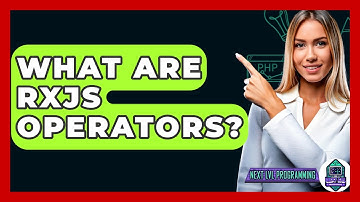 What Are RxJS Operators? - Next LVL Programming