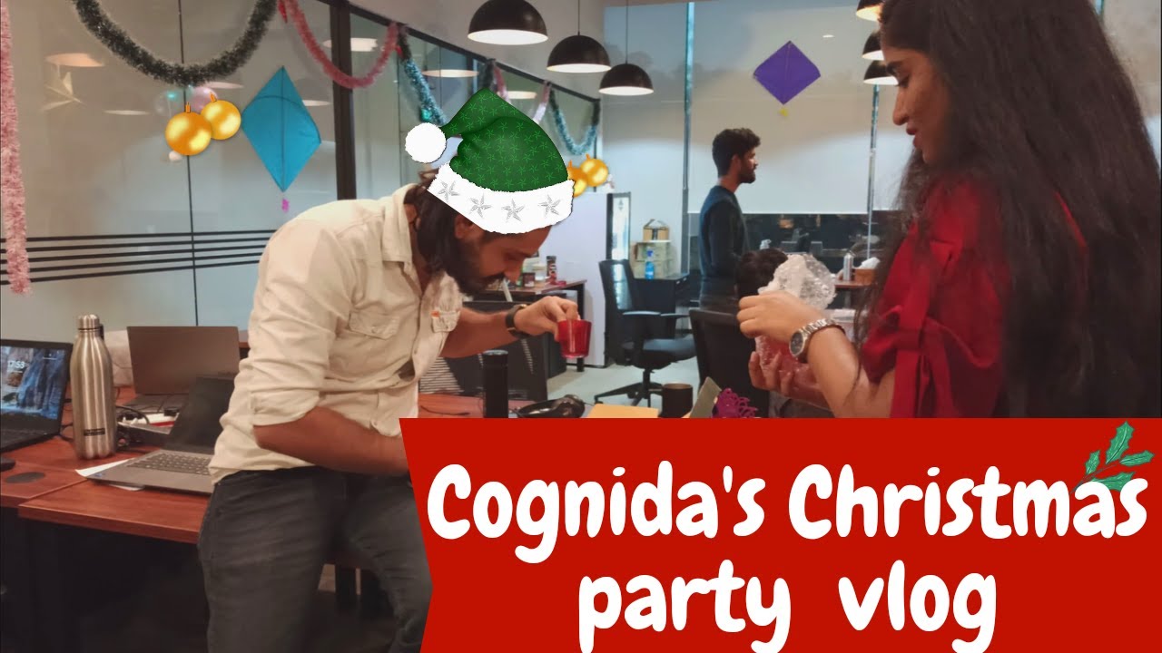 Cognida's Office Christmas Party | Life of Software Developer | Vlog ...