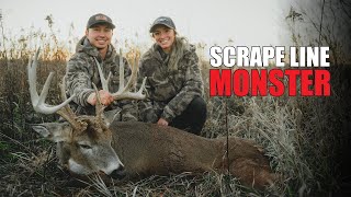 Hunting Scrape Lines in Late October | Bowhunting Whitetails w/ Bill Winke