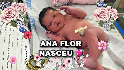NASCIMENTO DE NOSSA FILHA✨🌸 Júlio & Érika