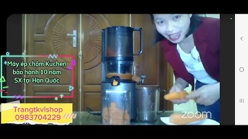 Máy ép chậm Kuchen - Nước ép cà rốt